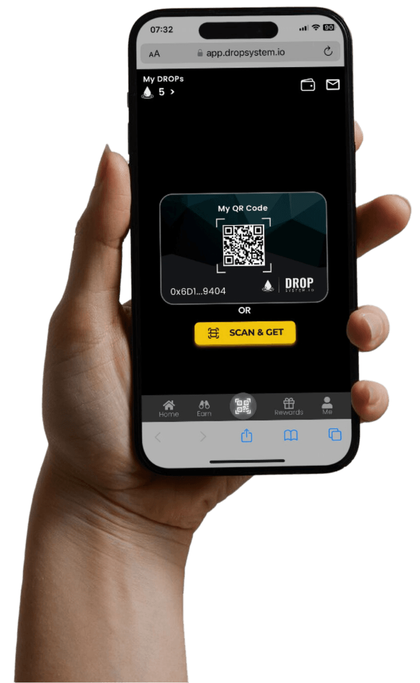 app with hand